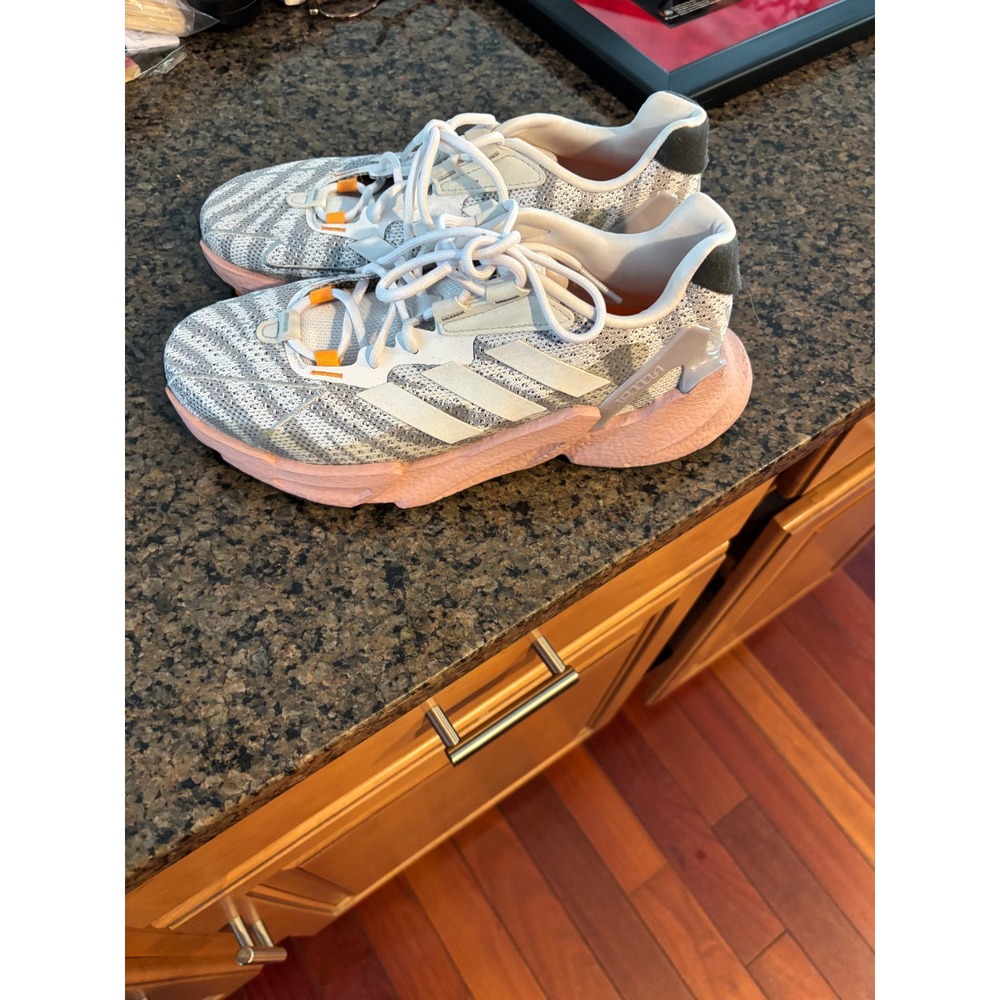 Adidas X9000L4 Running Shoes Crystal White Grey Bliss Pink GY8230 Womens 8.5